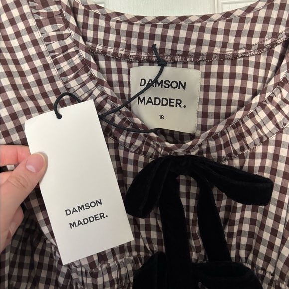 Damson Madder Dakota Bow Dress NWT - Picture 6 of 11